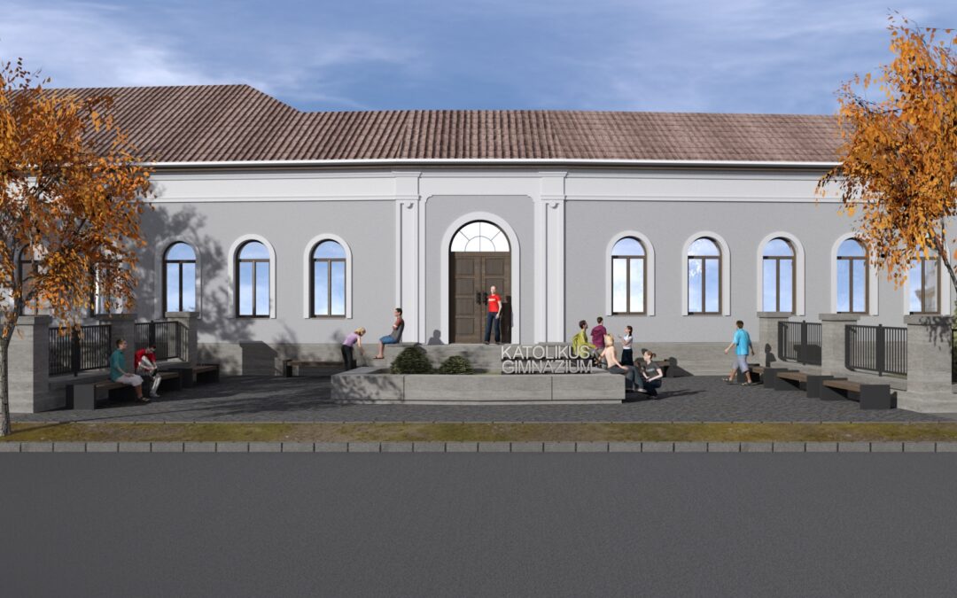 Látványtervek a gimnáziumról