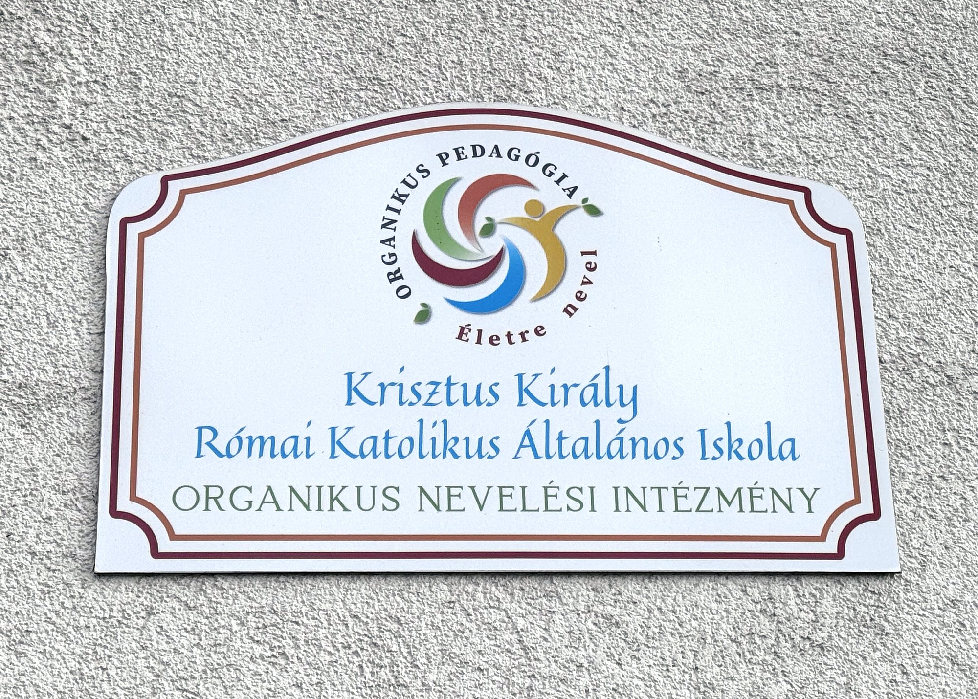 organikus pedaógia tábla